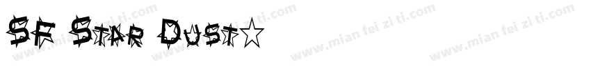 SF Star Dust字体转换